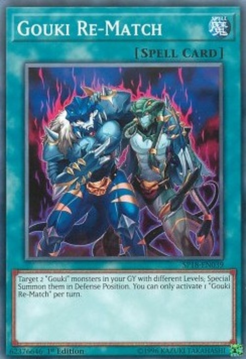 Yu-Gi-Oh! SP18 Gouki Re-Match (V.1 - Common)