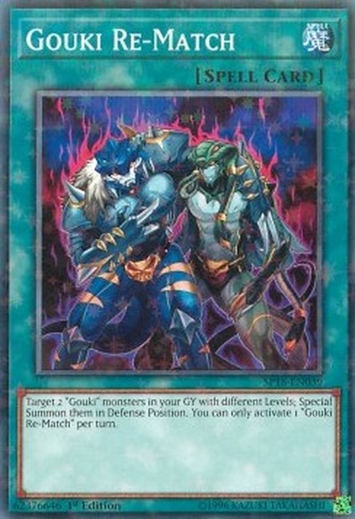 Yu-Gi-Oh! SP18 Gouki Re-Match (V.2 - Starfoil Rare)