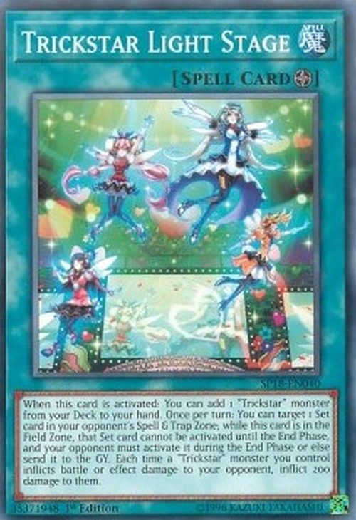Yu-Gi-Oh! SP18 Trickstar Light Stage (V.1 - Common)