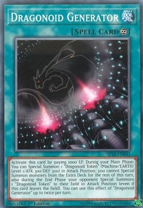Yu-Gi-Oh! SP18 Dragonoid Generator (V.1 - Common)
