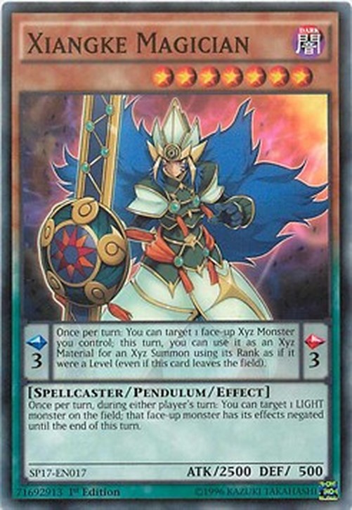 Yu-Gi-Oh! SP17 Xiangke Magician (V.1 - Common)
