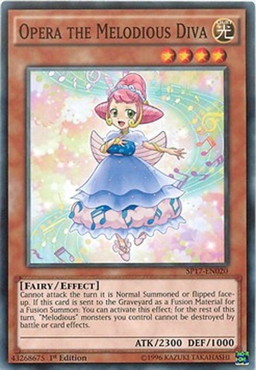 Yu-Gi-Oh! SP17 Opera the Melodious Diva (V.1 - Common)