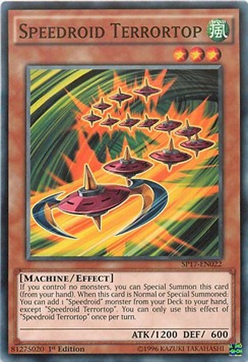 Yu-Gi-Oh! SP17 Speedroid Terrortop (V.1 - Common)