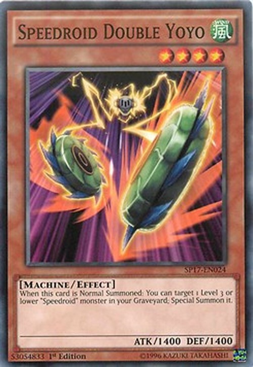 Yu-Gi-Oh! SP17 Speedroid Double Yoyo (V.1 - Common)