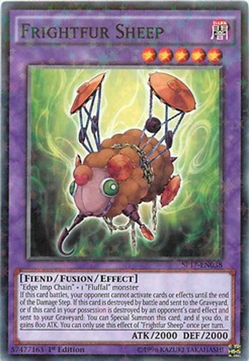 Yu-Gi-Oh! SP17 Frightfur Sheep (V.2 - Starfoil Rare)