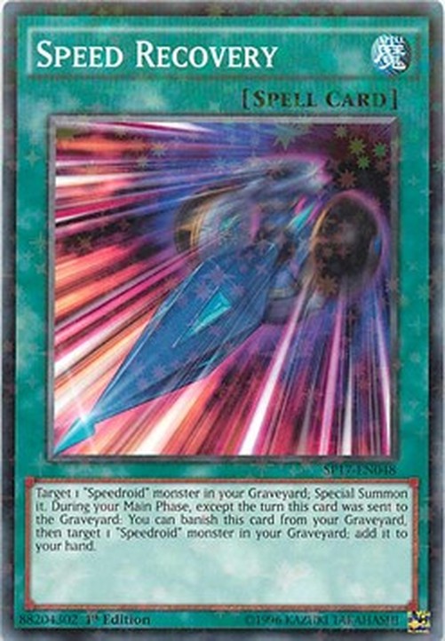 Yu-Gi-Oh! SP17 Speed Recovery (V.2 - Starfoil Rare)