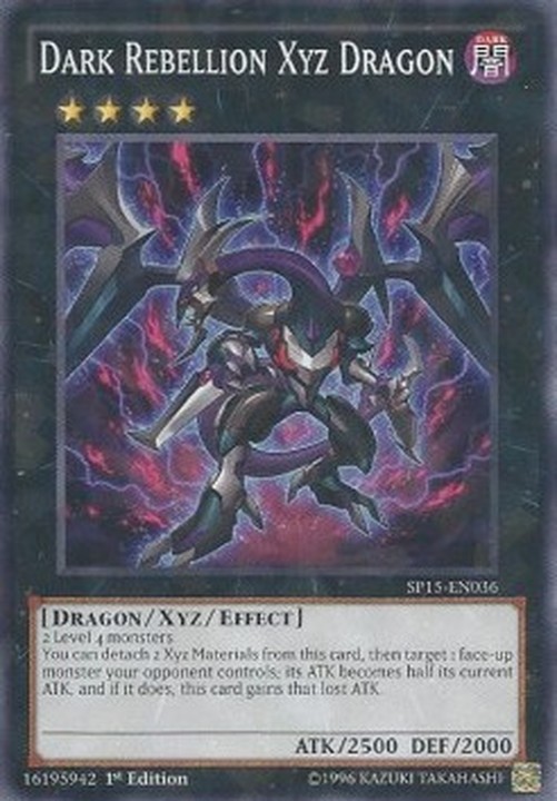 Yu-Gi-Oh! SP15 Dark Rebellion Xyz Dragon