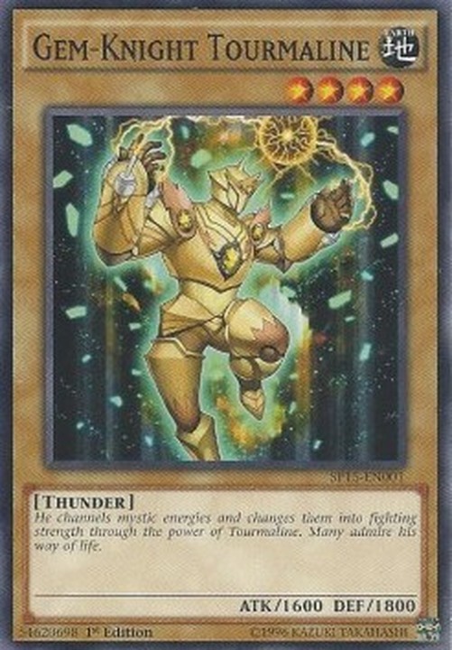 Yu-Gi-Oh! SP15 Gem-Knight Tourmaline (V.1 - Common)