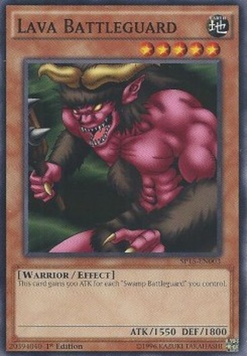 Yu-Gi-Oh! SP15 Lava Battleguard (V.1 - Common)