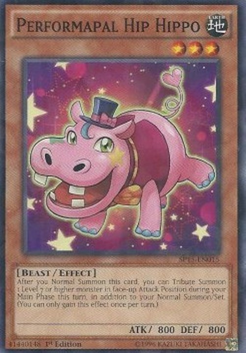 Yu-Gi-Oh! SP15 Performapal Hip Hippo (V.2 - Shatterfoil)