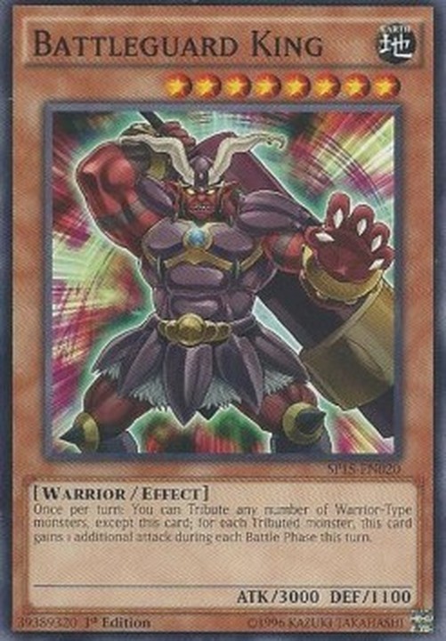 Yu-Gi-Oh! SP15 Battleguard King (V.1 - Common)
