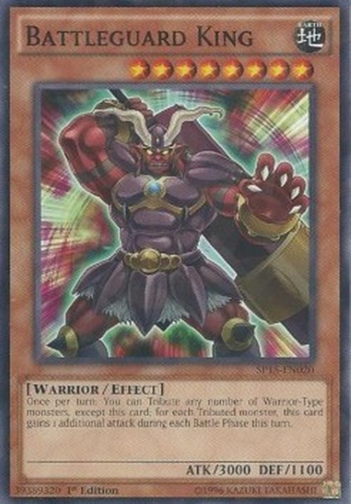 Yu-Gi-Oh! SP15 Battleguard King (V.2 - Shatterfoil)