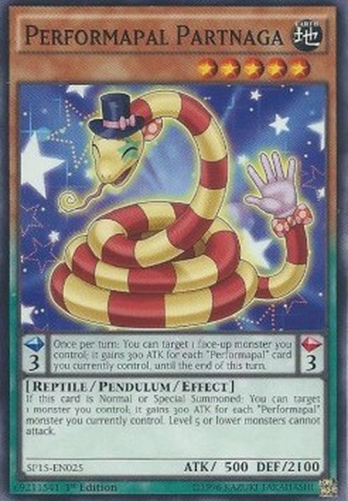Yu-Gi-Oh! SP15 Performapal Partnaga (V.1 - Common)