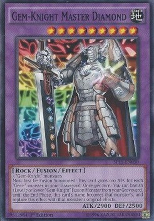 Yu-Gi-Oh! SP15 Gem-Knight Master Diamond (V.1 - Common)