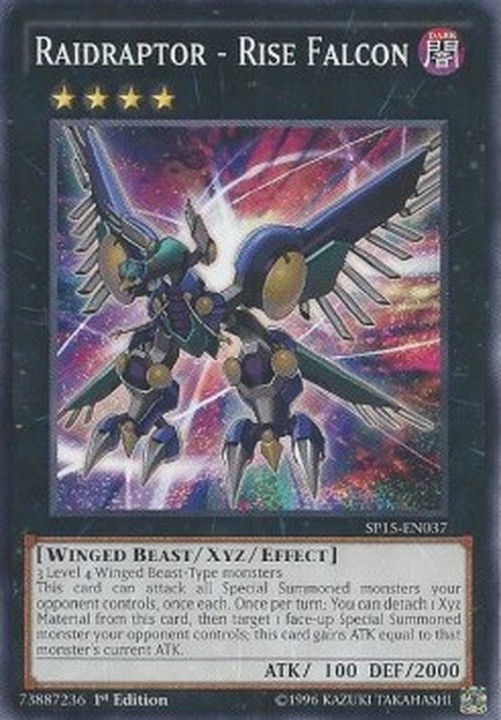 Yu-Gi-Oh! SP15 Raidraptor - Rise Falcon (V.1 - Common)