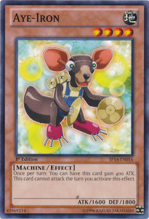 Yu-Gi-Oh! SP14 Aye-Iron (V.1 - Common)