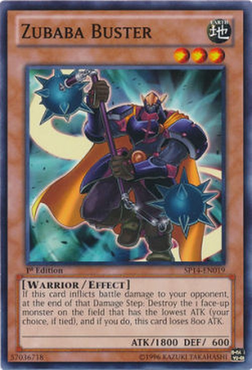 Yu-Gi-Oh! SP14 Zubaba Buster (V.1 - Common)