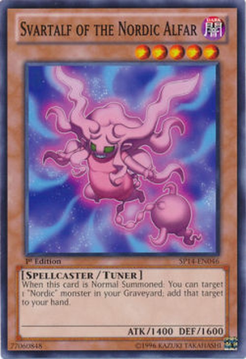 Yu-Gi-Oh! SP14 Svartalf of the Nordic Alfar (V.1 - Common)