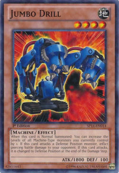Yu-Gi-Oh! SP14 Jumbo Drill (V.2 - Starfoil Rare)