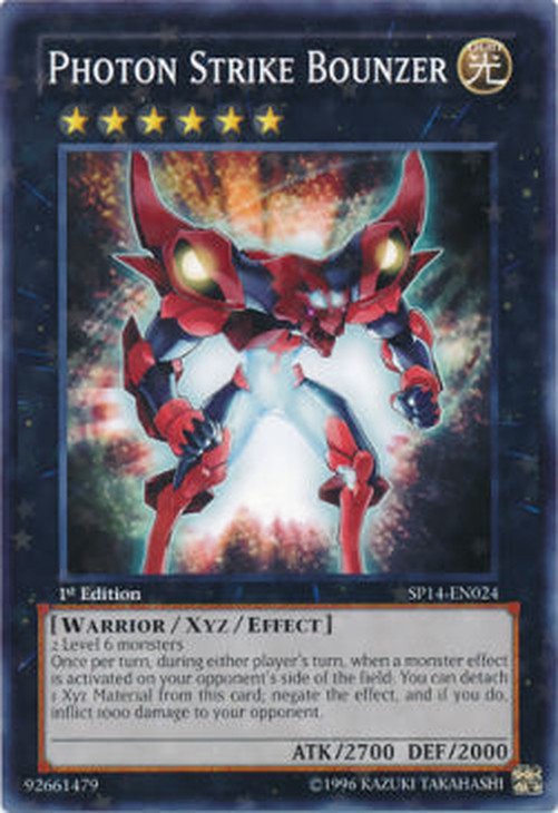Yu-Gi-Oh! SP14 Photon Strike Bounzer (V.2 - Starfoil Rare)