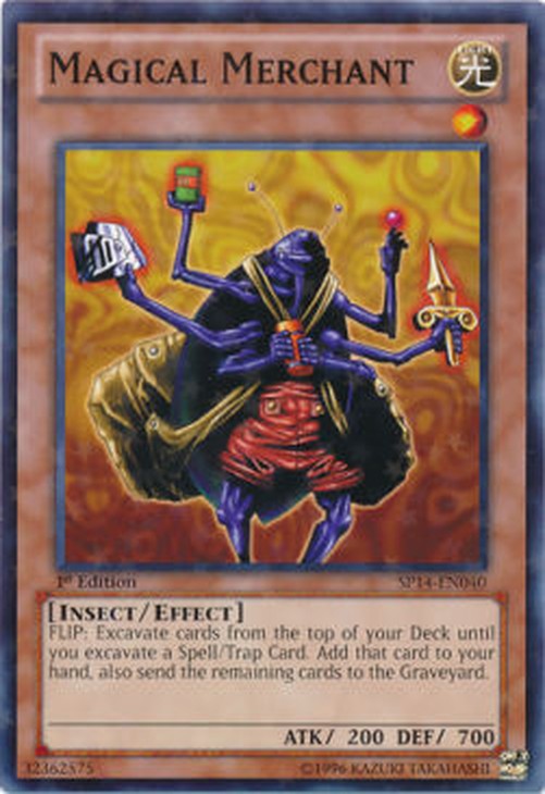 Yu-Gi-Oh! SP14 Magical Merchant (V.2 - Starfoil Rare)