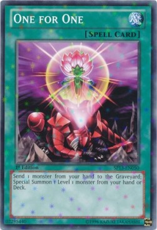 Yu-Gi-Oh! SP13 One for One (V.2 - Starfoil Rare)