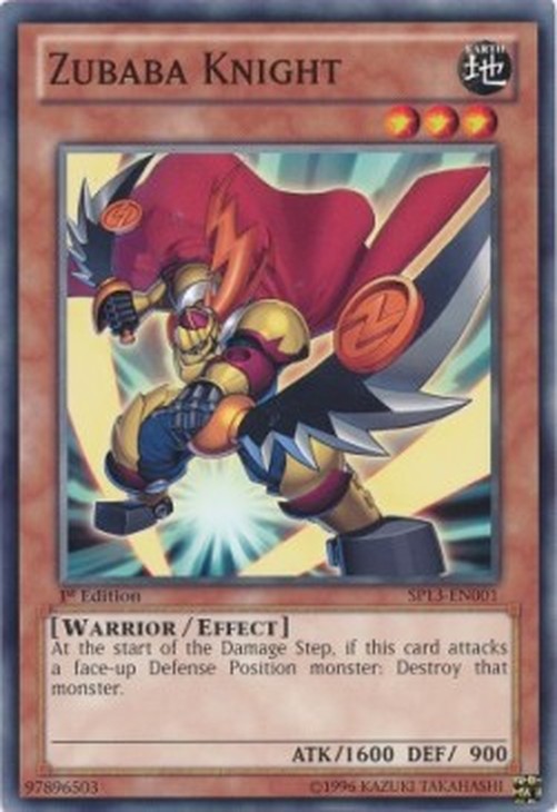 Yu-Gi-Oh! SP13 Zubaba Knight (V.1 - Common)