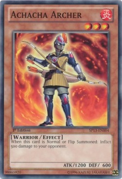Yu-Gi-Oh! SP13 Achacha Archer (V.1 - Common)