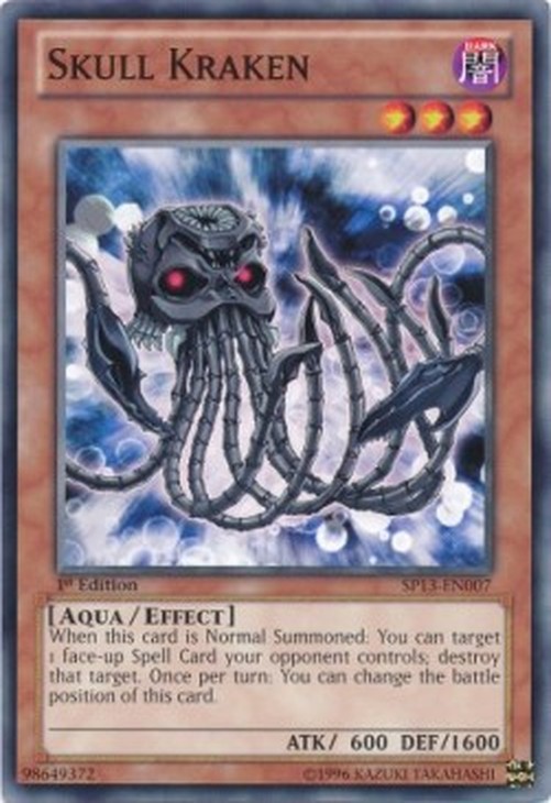 Yu-Gi-Oh! SP13 Skull Kraken (V.1 - Common)