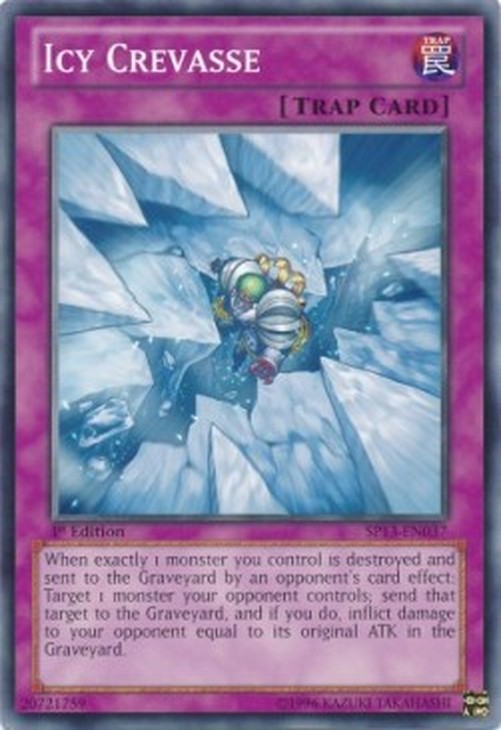 Yu-Gi-Oh! SP13 Icy Crevasse (V.1 - Common)