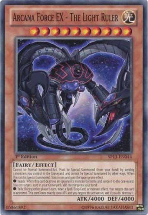 Yu-Gi-Oh! SP13 Arcana Force EX - The Light Ruler (V.1 - Common)