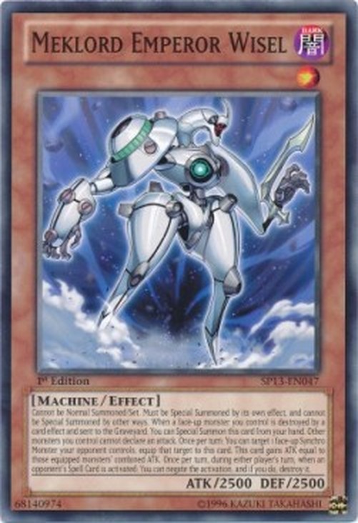 Yu-Gi-Oh! SP13 Meklord Emperor Wisel (V.1 - Common)