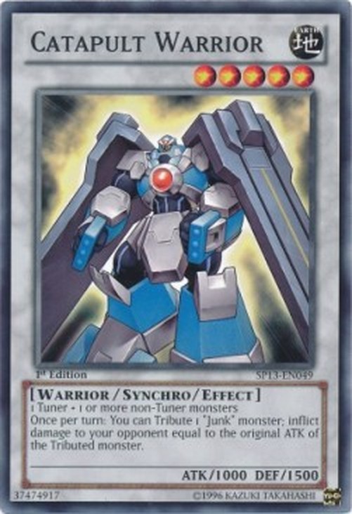 Yu-Gi-Oh! SP13 Catapult Warrior (V.1 - Common)