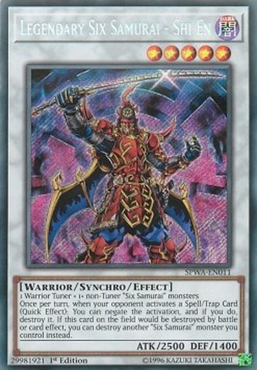Yu-Gi-Oh! SPWA Legendary Six Samurai - Shi En