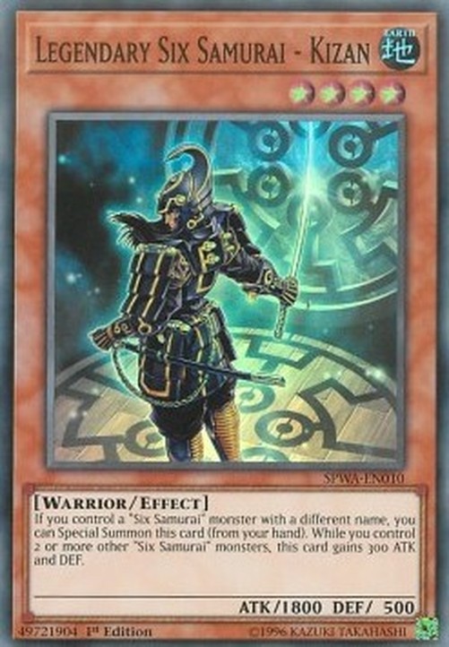 Yu-Gi-Oh! SPWA Legendary Six Samurai - Kizan