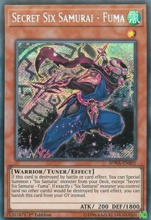Yu-Gi-Oh! SPWA Secret Six Samurai - Fuma