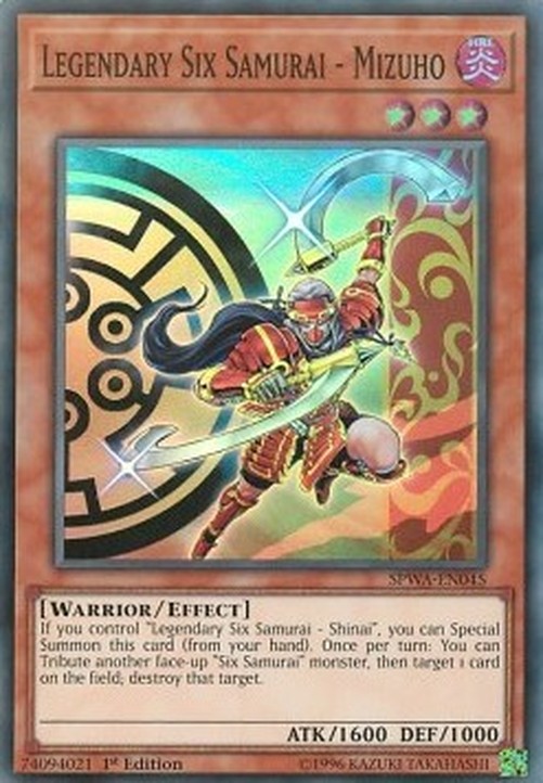 Yu-Gi-Oh! SPWA Legendary Six Samurai - Mizuho