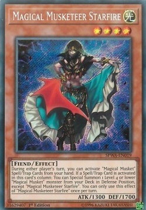 Yu-Gi-Oh! SPWA Magical Musketeer Starfire