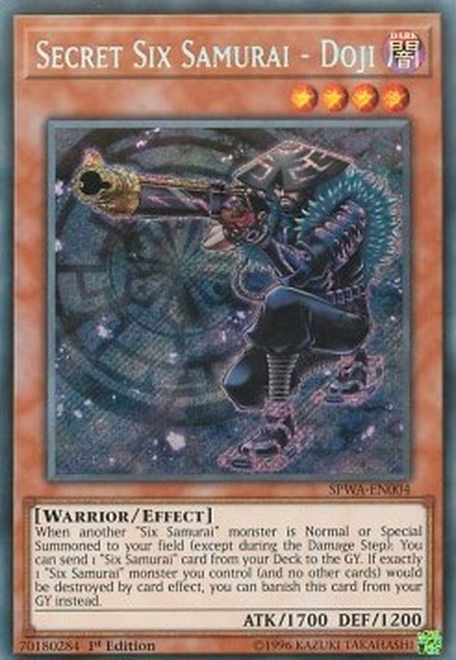 Yu-Gi-Oh! SPWA Secret Six Samurai - Doji