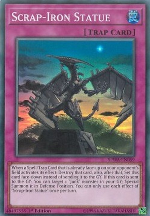 Yu-Gi-Oh! SPWA Scrap-Iron Statue