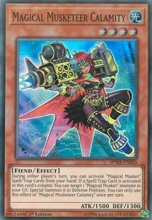 Yu-Gi-Oh! SPWA Magical Musketeer Calamity