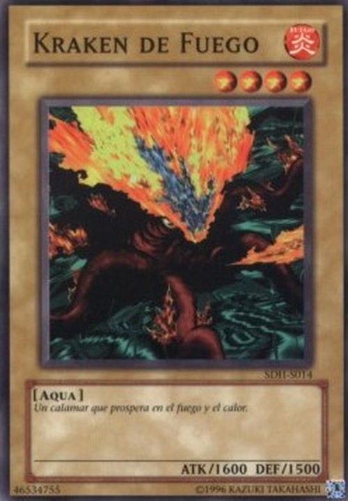 Yu-Gi-Oh! SDH Fire Kraken