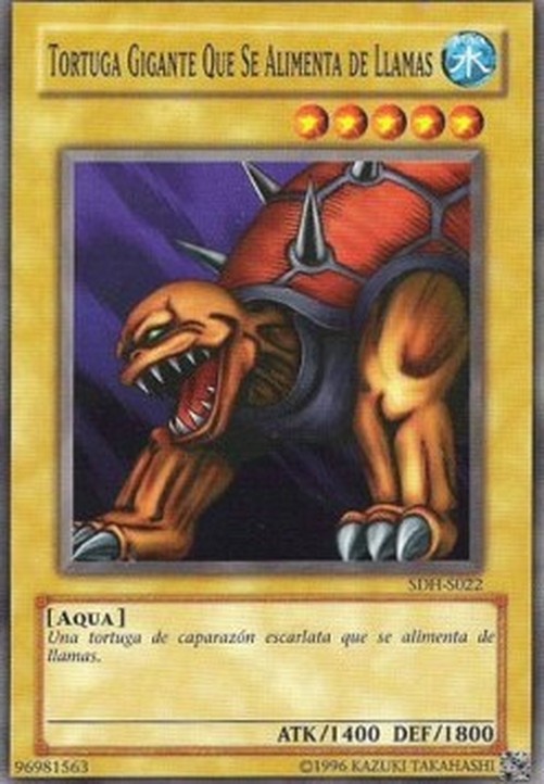 Yu-Gi-Oh! SDH Giant Turtle Who Feeds on Flames