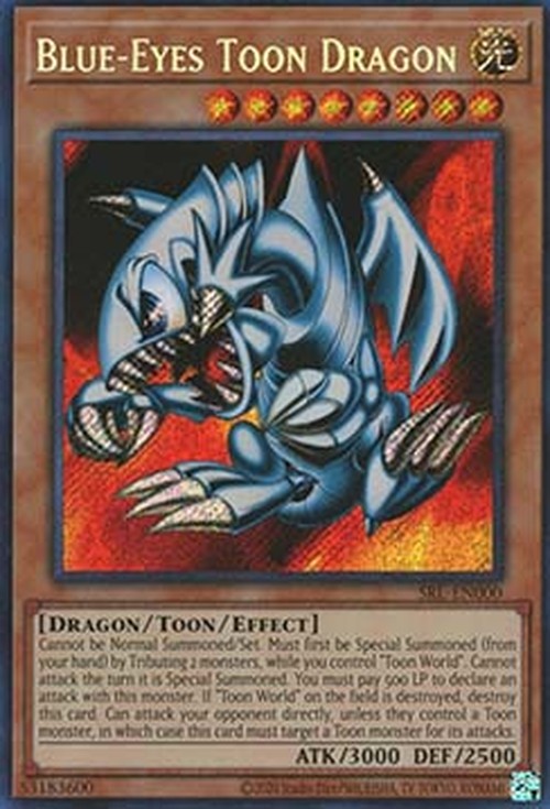 Yu-Gi-Oh! SRL-25TH Blue-Eyes Toon Dragon