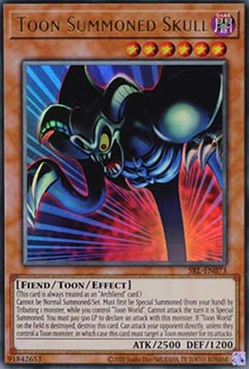 Yu-Gi-Oh! SRL-25TH Toon Summoned Skull
