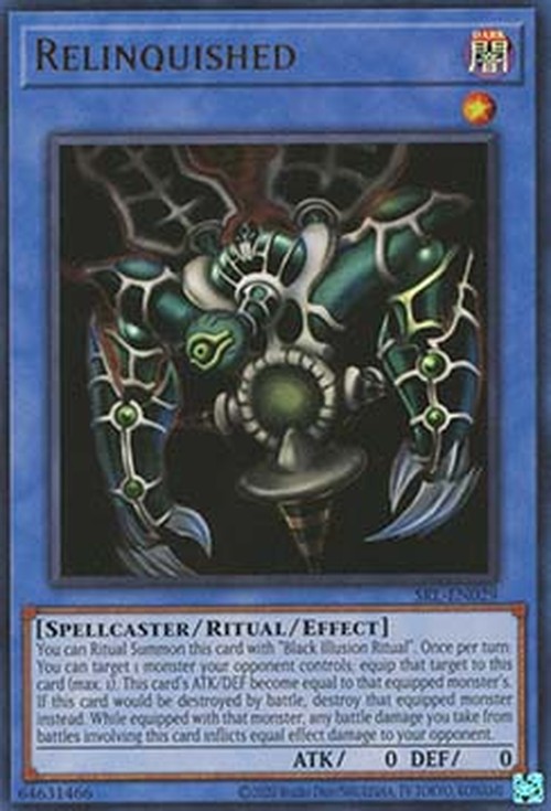 Yu-Gi-Oh! SRL-25TH Relinquished