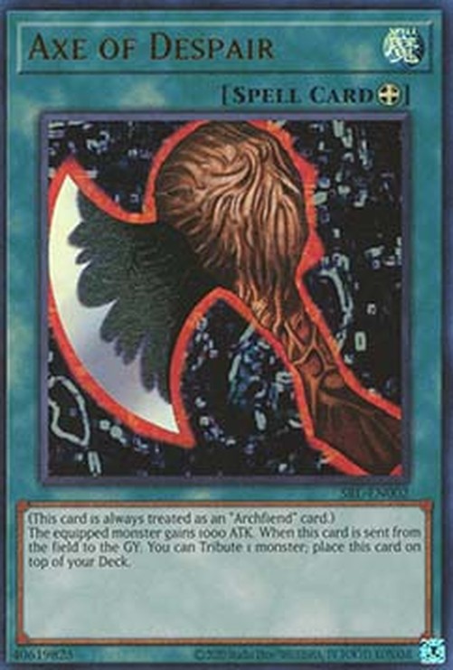 Yu-Gi-Oh! SRL-25TH Axe of Despair