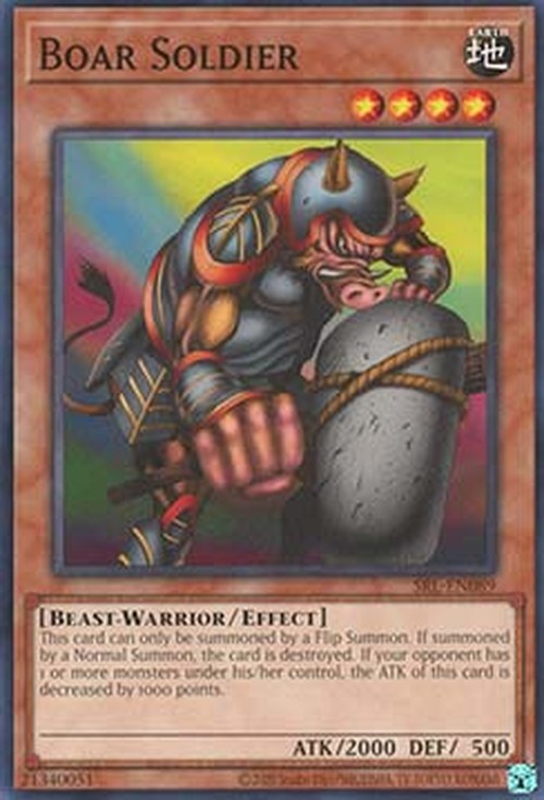 Yu-Gi-Oh! SRL-25TH Boar Soldier