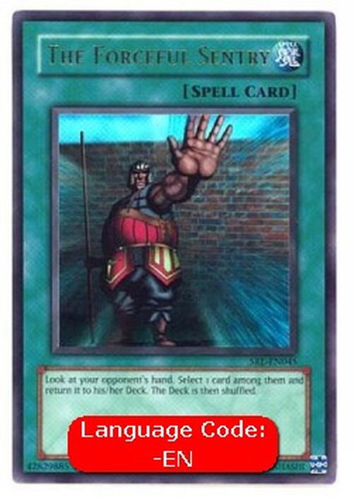 Yu-Gi-Oh! SRL The Forceful Sentry (V.3 - Ultra Rare)