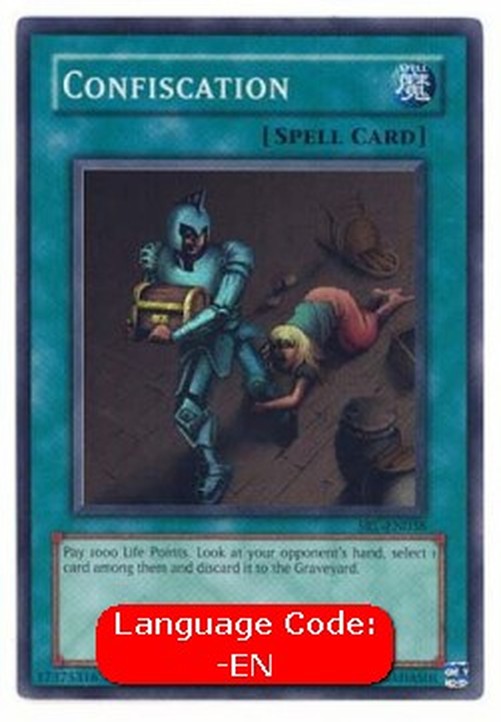 Yu-Gi-Oh! SRL Confiscation (V.3 - Super Rare)